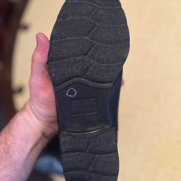 Vintage Black Leather Boots - Picture 7 of 11